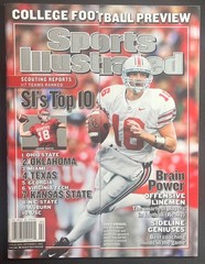 08/11/03 Newsstand Sports Illustrated Craig Krenzel OSU College Preview w/Flap