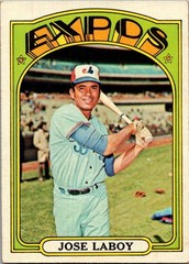 1972 Topps Jose Laboy #727 NM-MINT