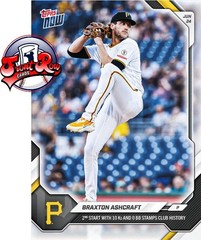 Braxton Ashcraft 2026 MLB TOPPS NOW 372 Presale