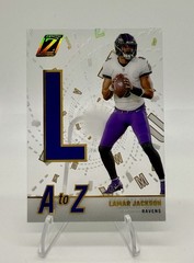 2023 Panini Zenith #12 Lamar Jackson A to Z Acetate Case Hit SSP Ravens