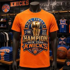 NBA Finals Champions 3-Time New York Knicks 1970 1973 2026 Basketball Shirt