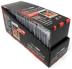 ULTRA PRO 100PT ONE-TOUCH MAGNETIC TRADING CARD HOLDER PROTECTION 25 COUNT PACK