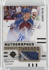 2024-25 Ultimate Collection Debut Threads 63/199 Jason Polin Rookie Auto RC 1sr1