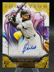 2025 Topps Inception Edgar Quero On-Card #RESA-EQ 16/25 RC White Sox 2730