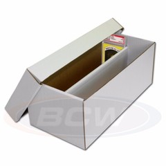 BCW GRADED CARD SHOE STORAGE BOX Holds 300 3×4 Top Loads 100 Graded cards w/Lid