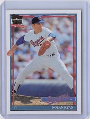 2026 Topps Nolan Ryan 1991 Throwback #T91-97 Texas Rangers