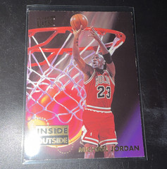 Fleer 1994 Fleer Ultra Inside Outside Insert Michael Jordan Bulls #4/10 NBA