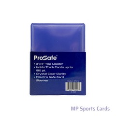 (1) Pro Safe 3″x4″ 180pt Thick Toploader 10ct Free Shipping!