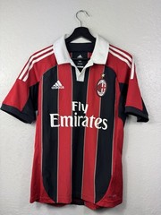 MILAN 2012 2013 HOME FOOTBALL SHIRT SOCCER JERSEY ADIDAS X23680 sz S MEN