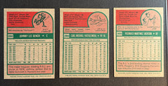 1975 Topps Baseball Complete Set. 660 Cards in Zip Binder. VG-EX