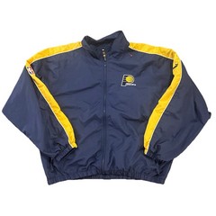Indiana Pacers Jacket XL Mens Blue Full Zip