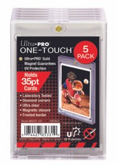 Ultra PRO ONE-TOUCH Magnetic Trading Card Holder – Pack of 5