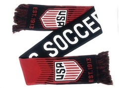 USA Soccer Scarf, Licensed US Soccer National Team Scarf