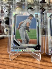 2026 Donruss Optic Shock Parallel – 2 Cards Of Randy Johnson And George Brett